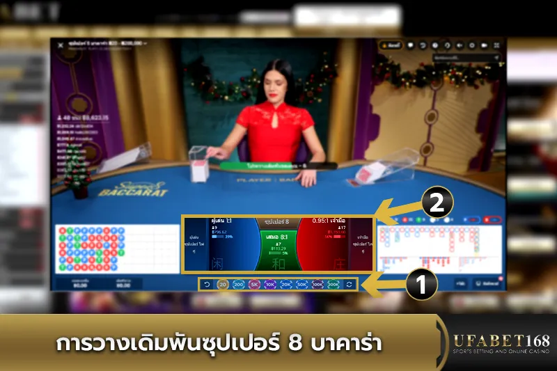 การวางเดิมพันบาคาร่า ซุปเปอร์ 8