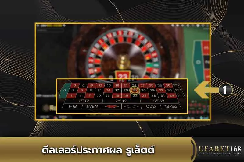 ประกาศผลเดิมพันเกมรูเล็ต