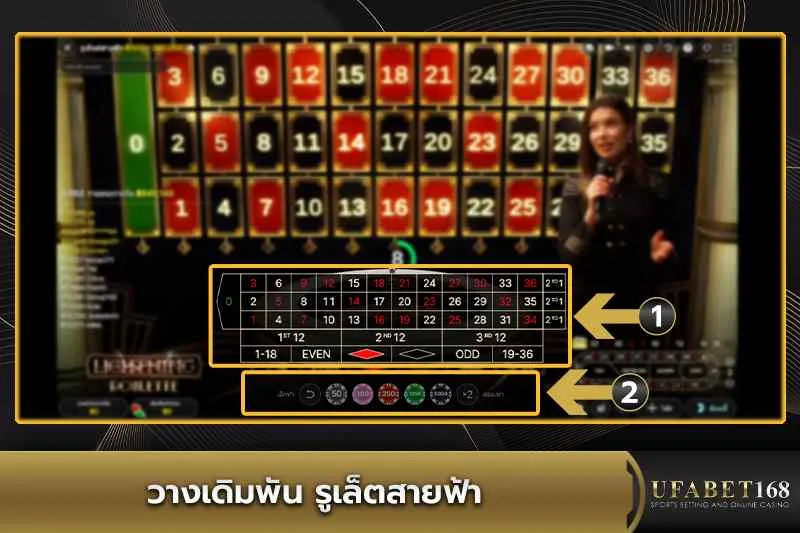 วางเดิมพัน รูเล็ตสายฟ้า